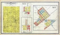 Sugar Creek Township, Pickard, Boyleston, Moran, Colfax, Clinton County 1903 Published by Middle West Publishing Co